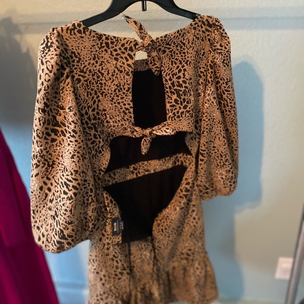 Anthropologie Mini Leopard